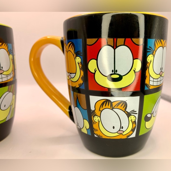 Rare and Unique Garfield Mug Set - Garfield and Odie - Jim Davis - Paws - Picture 7 of 10